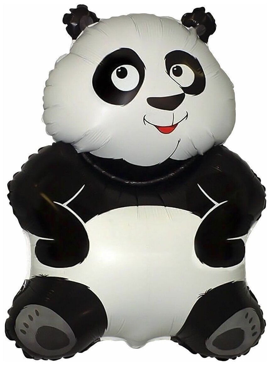 Воздушный шар фольгированный мосшар фигура "Панда" 84 см