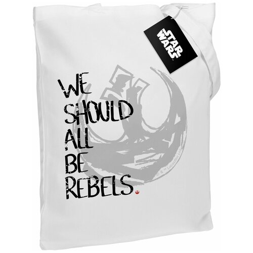 фото Сумка-шоппер rebels, белая star wars