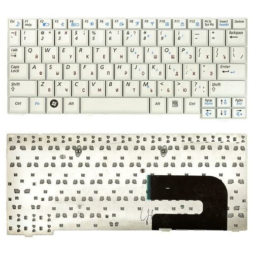 Клавиатура для ноутбука Samsung NC10 N110 N130 N140 белая 206300₽