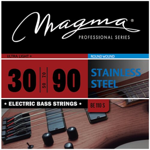 Комплект струн для бас-гитары 30-90 Magma Strings BE110S