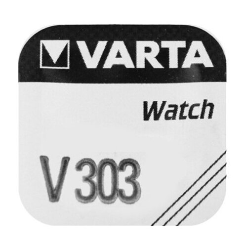 VARTA Батарейка VARTA 303 часовая серебряно цинковая батарейка maxell sr 621sw 364 10шт