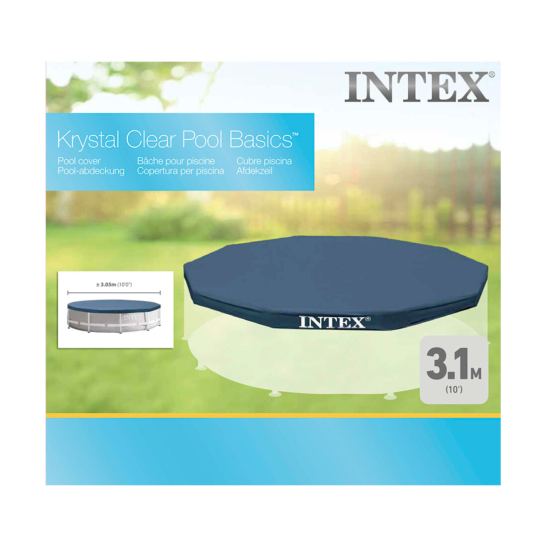 фото Крышка для карк. бассейна 3,05м /6