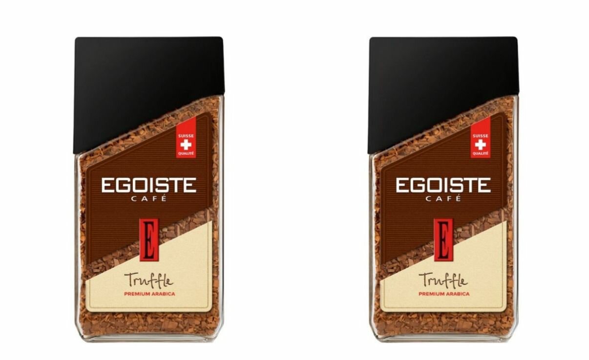 EGOISTE Кофе растворимый Truffle, 95 г, 2 уп