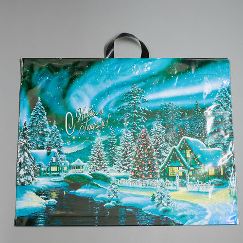 Пакет Дивный лес полиэтиленовый с петлевой ручкой 71х55 см 90 мкм 25 шт 5277₽