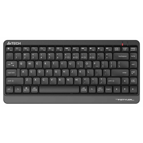 A4Tech Fstyler FBK11 черныйсерый USB беспроводная BTRadio slim FBK11 GREY 201000₽