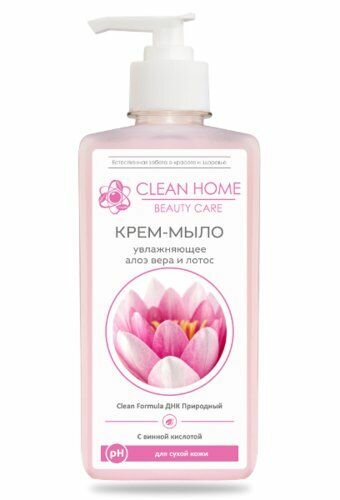 Крем-мыло для рук Clean Home Beauty Care Увлажняющее - фото №3