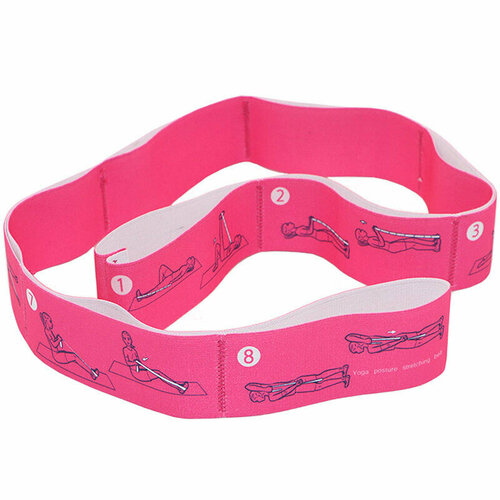 Эспандер амортизатор трубчатый на растяжение для фитнеса пилатеса и йоги спортивный тренажер для рук ног и ягодиц универсальный инвентарь для похудения 442₽