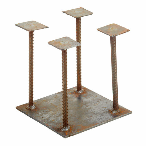 Закладная под бетонирование 190х190 мм h-186 мм 1780₽