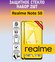 Комплект 2 в 1: Защитное полноэкранное стекло для Realme Note 50 ...