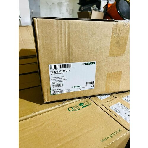 Боковина ящика правая DWD-XP Drawer sides H95 NV NL 500DR alu-metallic алюминий-металлический Grass Австрия 1200₽