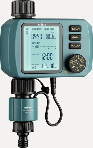 Изображение товара Таймер подачи воды с расходомером программируемый HiOazo HO-WT-1