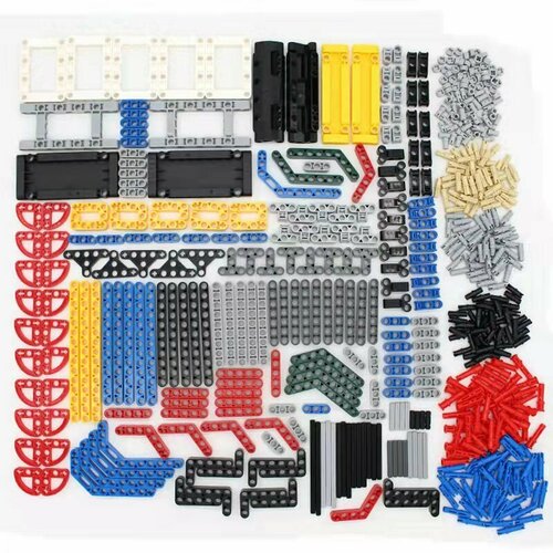 Набор деталей, запчастей для конструктора, совместимые с Лего, 591 шт