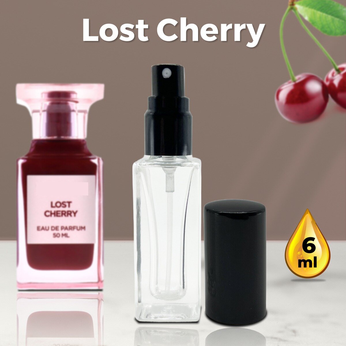 "Lost Cherry" - Духи унисекс 6 мл + подарок 1 мл другого аромата