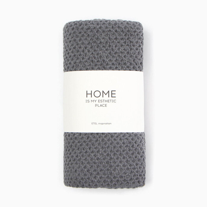 Полотенце льняное Этель, 38х65 см, лен 29% хлопок 71%, 10219326