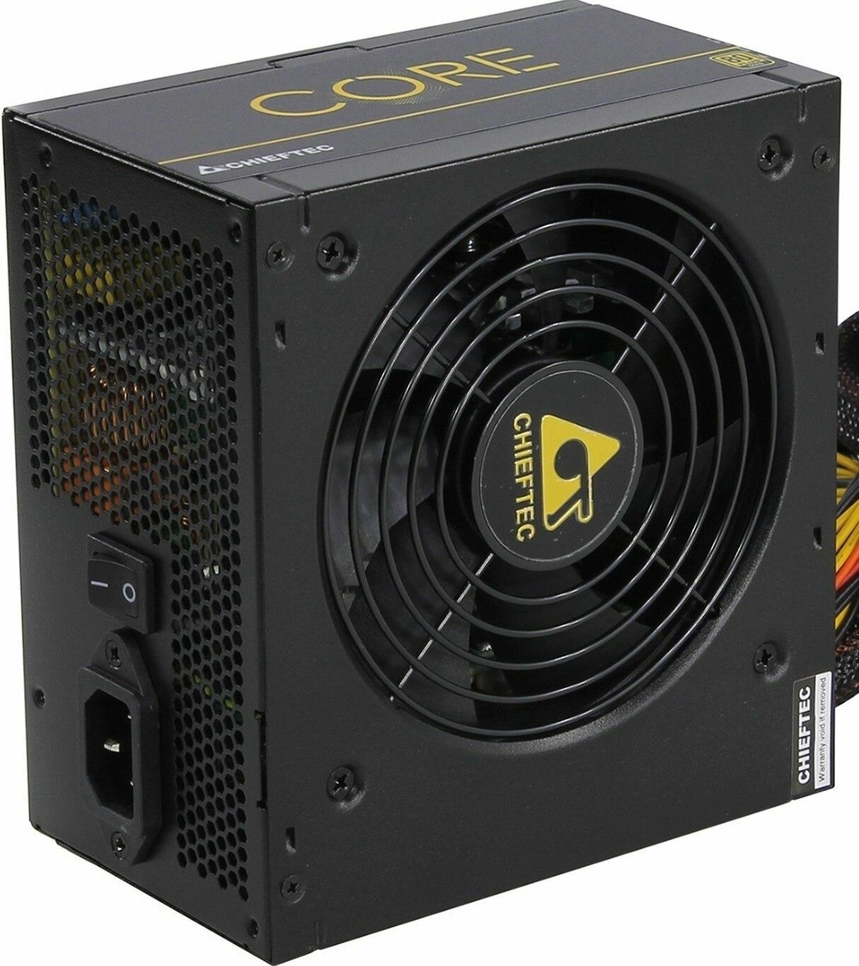 Блок питания ATX Chieftec (600W, 80 PLUS GOLD, Active PFC, 120mm fan) Bulk - фото №16