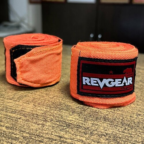 Бинты эластичные Revgear 4.5м. - оранжевые