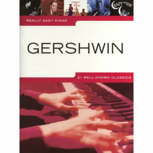 Песенный сборник Musicsales Really Easy Piano: Gershwin