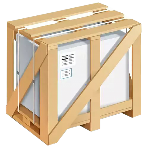 Прицеп в деревянной обрешетке для квадроцикла 400кг истем Квадро синий/телега на широких колесах