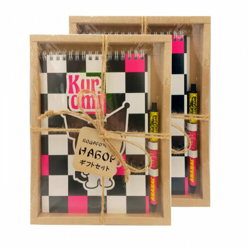 Подарочный набор Centrum блокнот Kuromi ручка в подарочной упаковке 2 шт 240₽