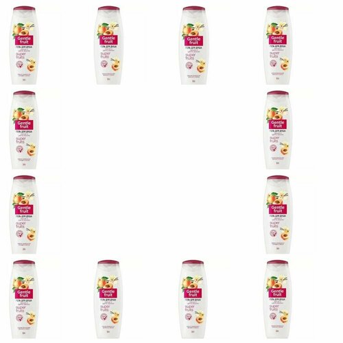 IRIS Гель для душа GENTLE FRUIT Персик и цветы ванили 400 мл 12 уп 3011₽