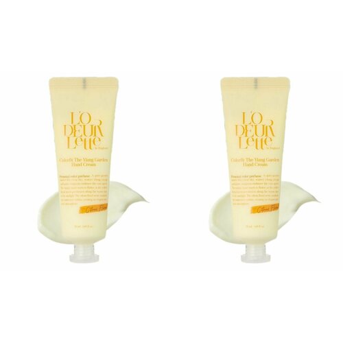 LODEURLETTE Крем для рук увлажняющий с ароматом иланг-иланг In England Colorfit Ylang Garden Hand Cream 50 мл 2 шт 966₽