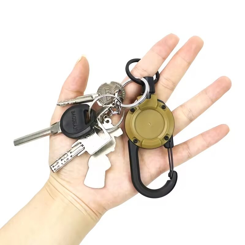 Брелок-карабин atom, хаки