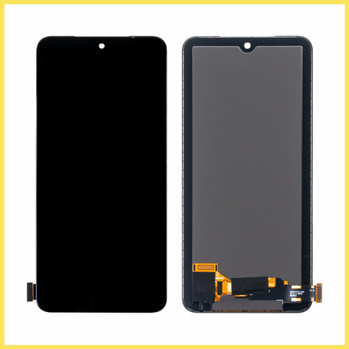 Дисплей (экран) для Xiaomi Redmi Note 10S в сборе с тачскрином Черный - (In-Cell)