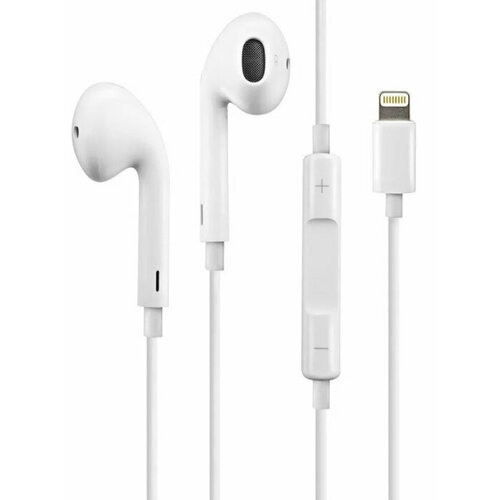 Гарнитура проводная MAIMI Q5 вставные 16 Ом 100дБ Lightning кабель 12м белый 970₽