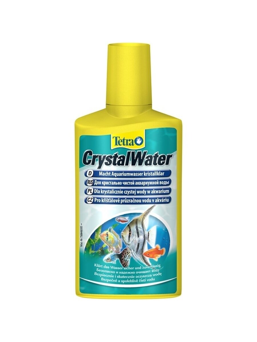Кондиционер для воды TETRA CrystalWater 250мл, для очистки воды на объем 500л