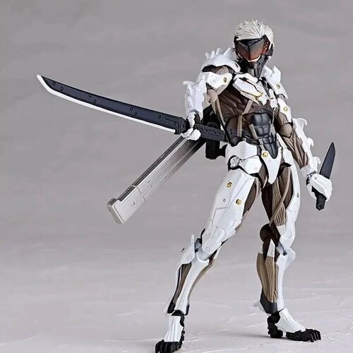 Bandai Metal Gear Rising Revengeance Raiden PVC Фигурка Белый 3195₽