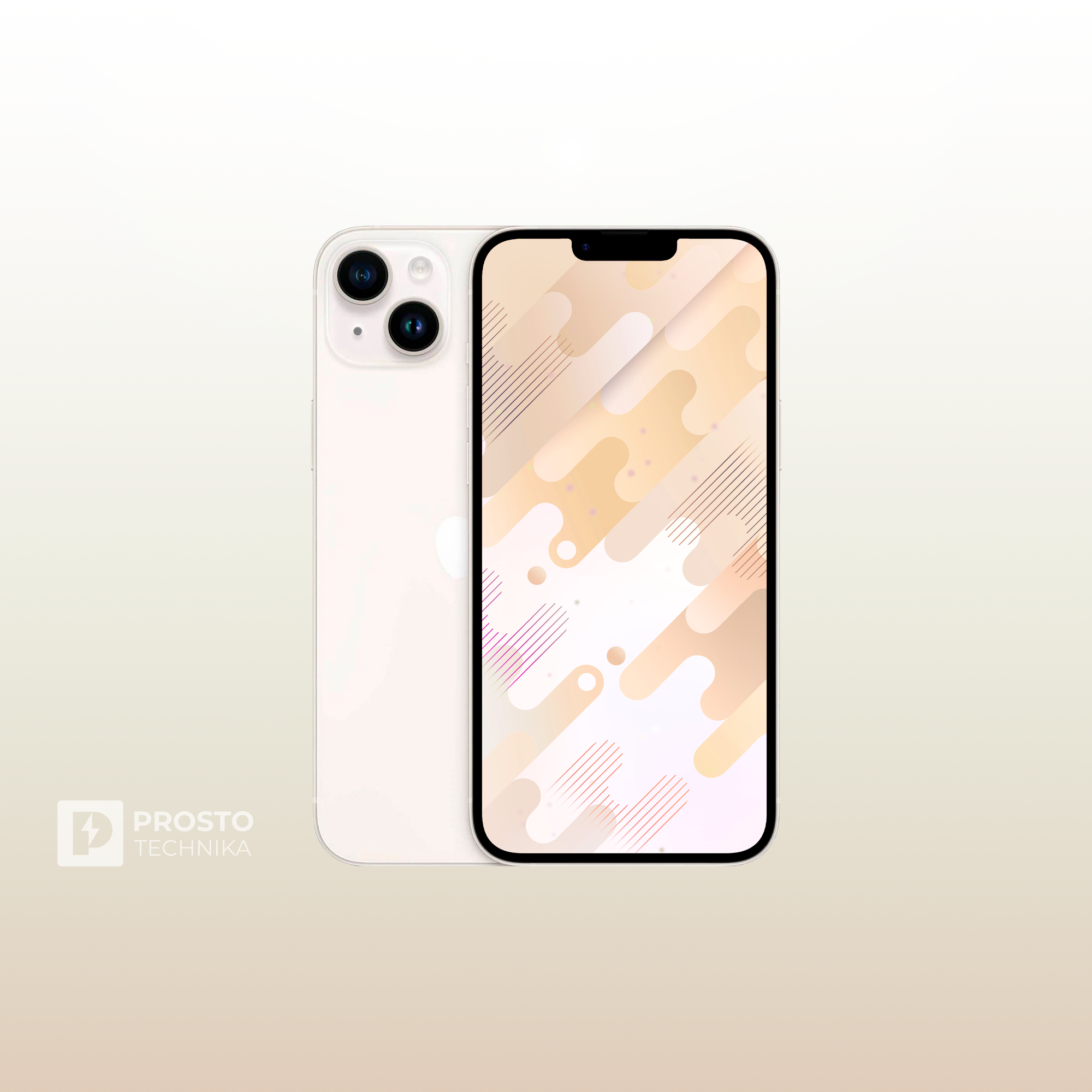 Смартфон Apple iPhone 14 128 ГБ, сияющая звезда