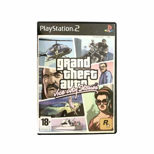 Игра PS 2 DVD Grand Theft Auto (GTA) Vice City Stories - Action, Adventure, Rockstar, 2006