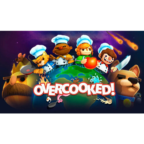 Игра Overcooked для PC STEAM Регион активации Российская Федерация электронная версия 259₽
