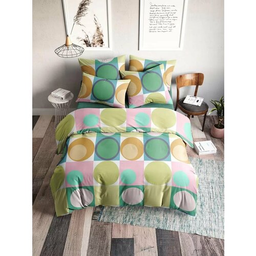 Пододеяльник 2-спальный Неон осн. 70678-1 (175х215) Бязь Веселина 120 г