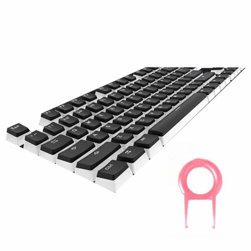 Pudding Keycaps PBT механическая клавиатура Keycaps-черный 1117₽