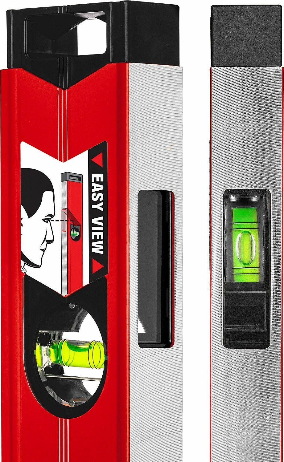 Магнитный уровень MIRAX 600 мм с зеркальным глазком 34611-060