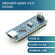 Плата Arduino Nano V3.0 (CH340) на микроконтроллере ATmega168 / Ардуино. Разъём ...