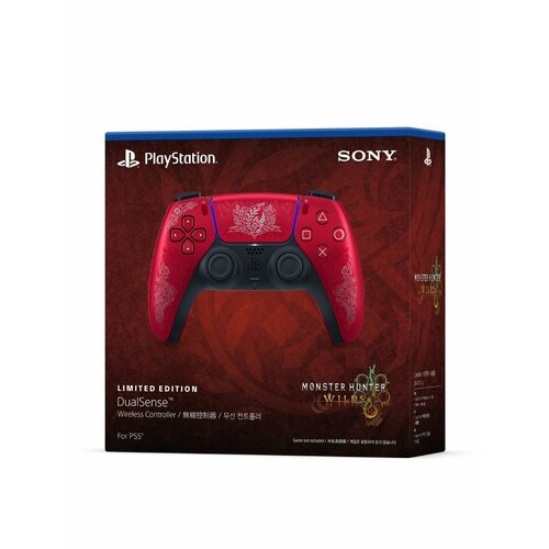 Беспроводной геймпад DualSense Monster Hunter Wilds Limited Edition Монстер Хантер для PlayStation 5 9990₽