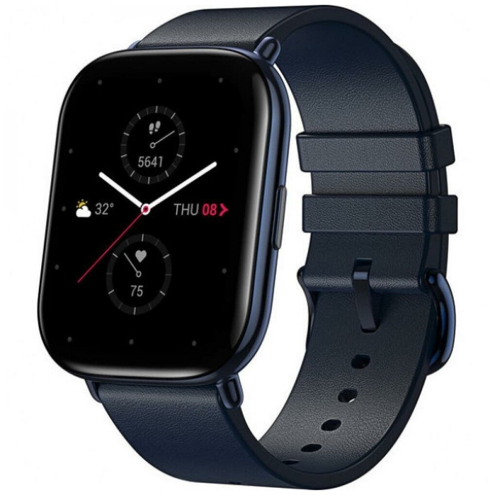 Умные cпортивные часы Amazfit Zepp E Square, синий