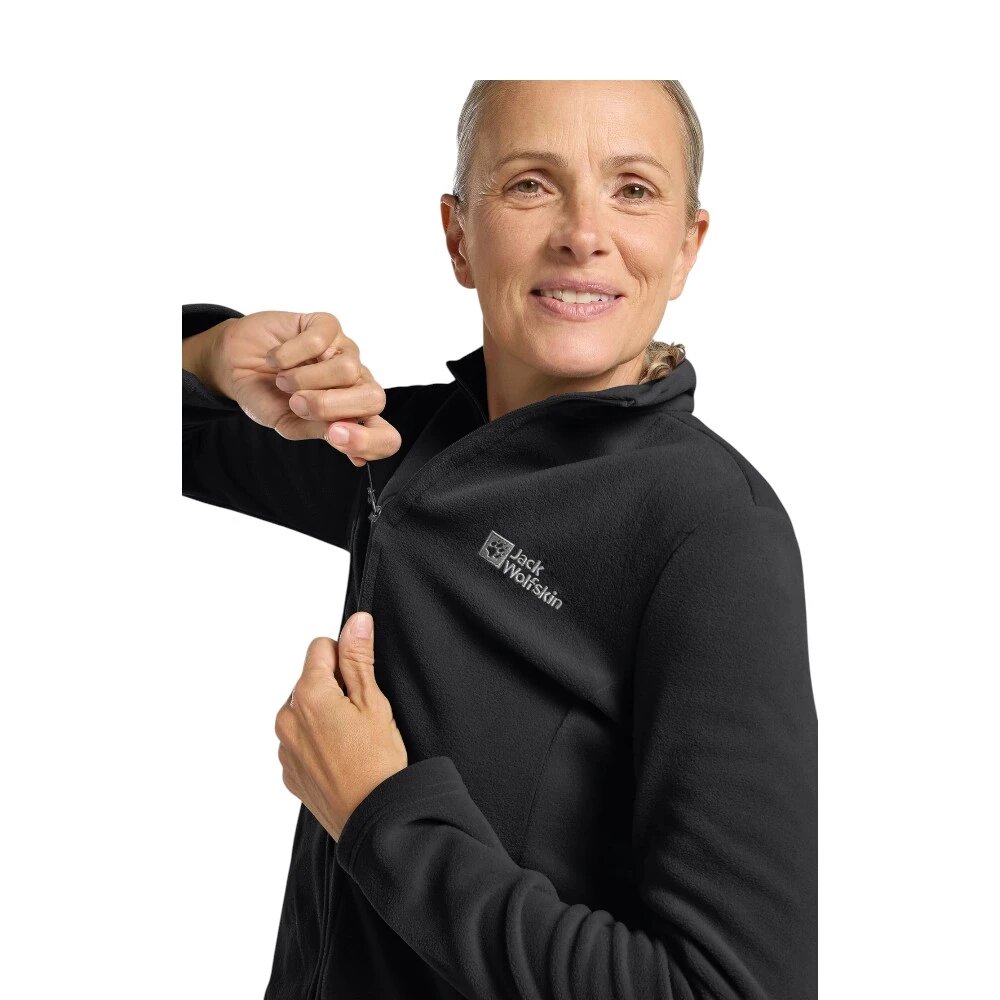 Олимпийка Jack Wolfskin, размер XS, , черный — фото 1