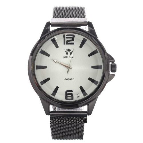 фото Часы наручные shikai 482 d=4.2 см, хром