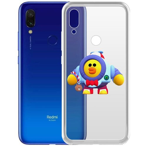 фото Чехол-накладка clear case brawl stars-нани салли для xiaomi redmi 7 krutoff group