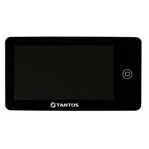 Монитор для домофона/видеодомофона TANTOS Neo VZ черный видеодомофон tantos amelie vizit tft lcd 7 pal ntsc hands free 1 вх от подъездного домофона 1 вх от вызывной панели 2 камеры адаптирован под к