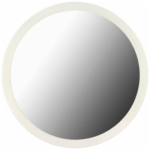 фото Зеркало круглое 60см белое мастер рио