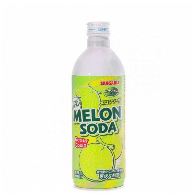 Напиток Sangaria Melon Soda 500мл - фото №1