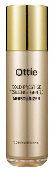 Ottie Gold Prestige Resilience Gentle Moisturizer - Увлажняющая эмульсия для упругости кожи с частичками золота