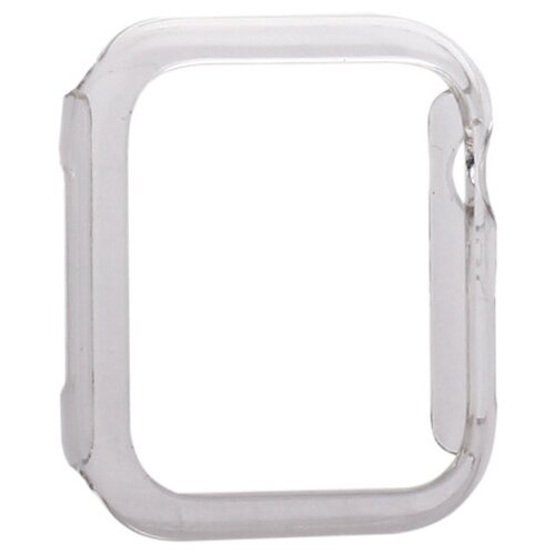 фото Чехол для apple watch series 5/ 4 пластиковый бампер pc coteetci (cs7065- tt) 40мм прозрачный