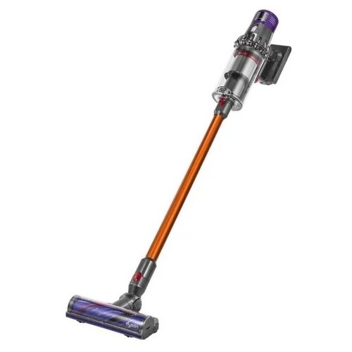 Пылесос Dyson Cyclone V10 Absolute+, iron/nickel/yellow