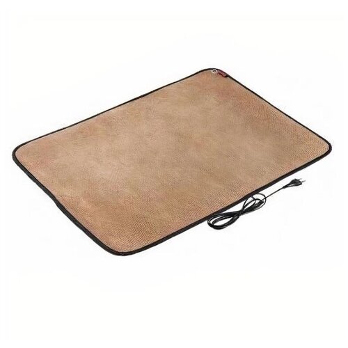 Коврик с подогревом электрический инфракрасный Мягкое тепло 55х35см 35 Вт коричневый производства России 149000₽