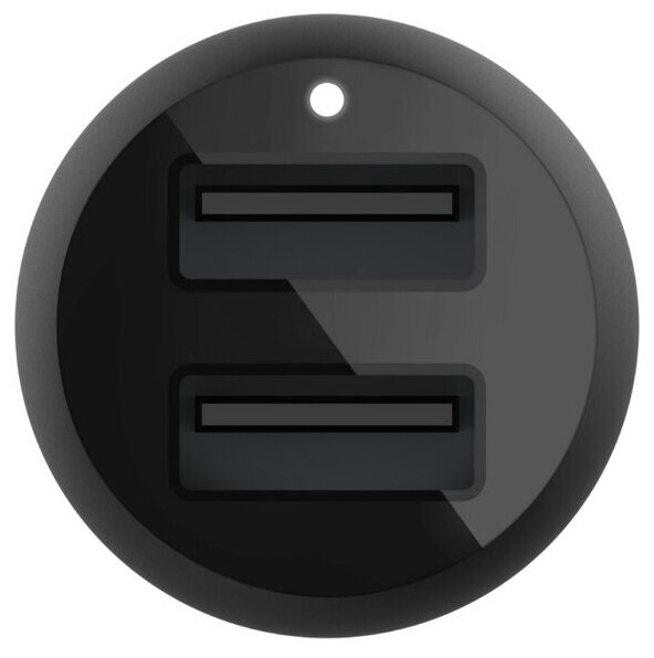 Автомобильное зарядное устройство Belkin Dual USB-A 24W CCB001btBK (Black) - фото №6